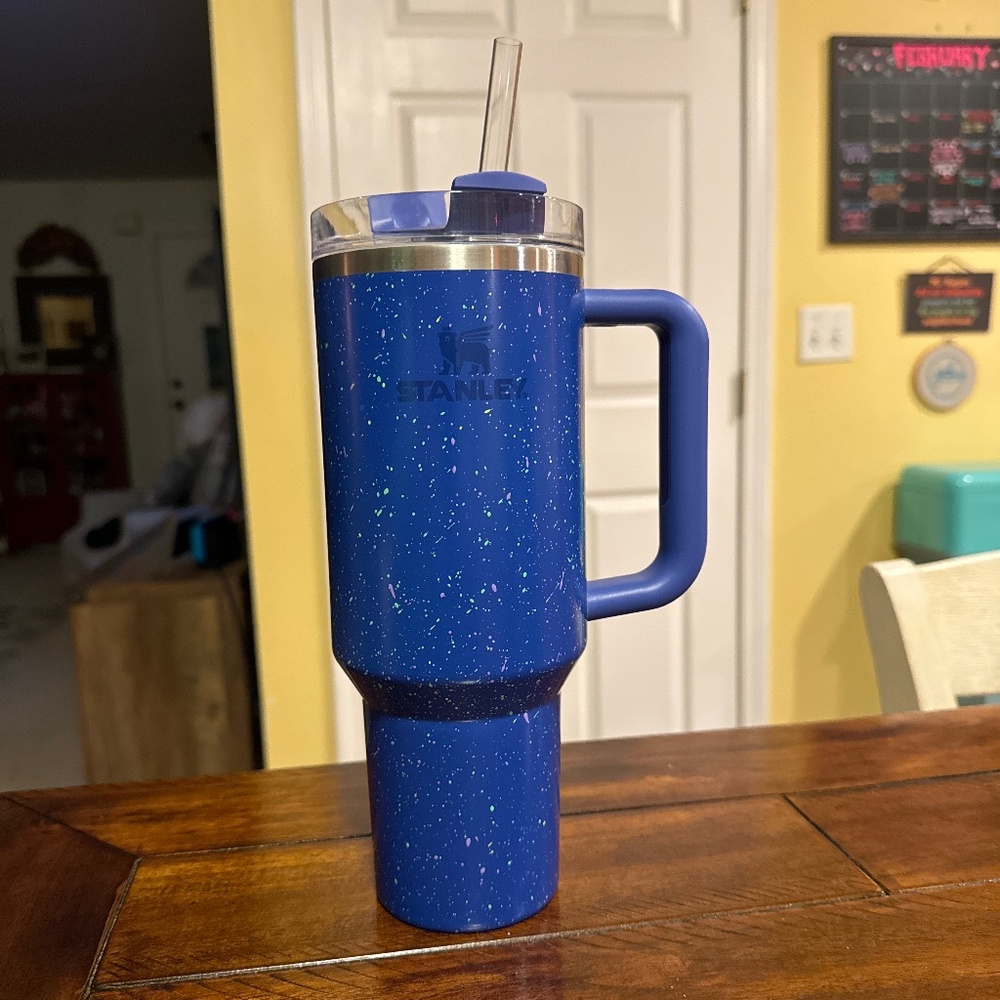 Stanley 40 oz Iris Speckled Stainless Steel Tumbler